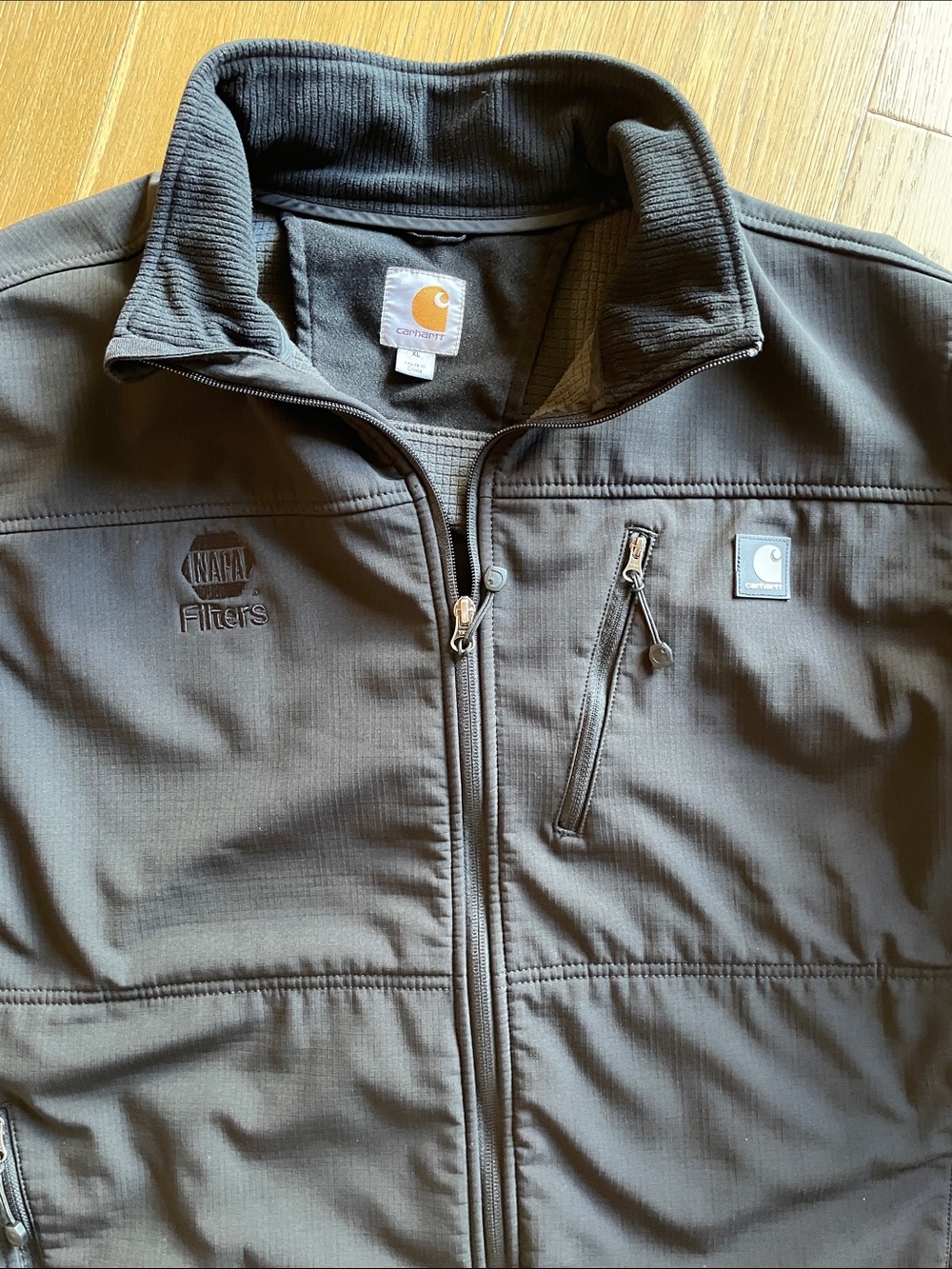Carhartt Black Jacket, Size XL